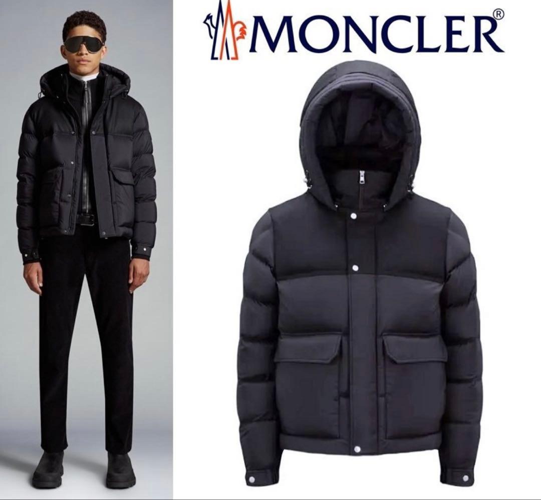 38万新品★モンクレール★3★ダウンジャケット『Mussala』ダークネイビー