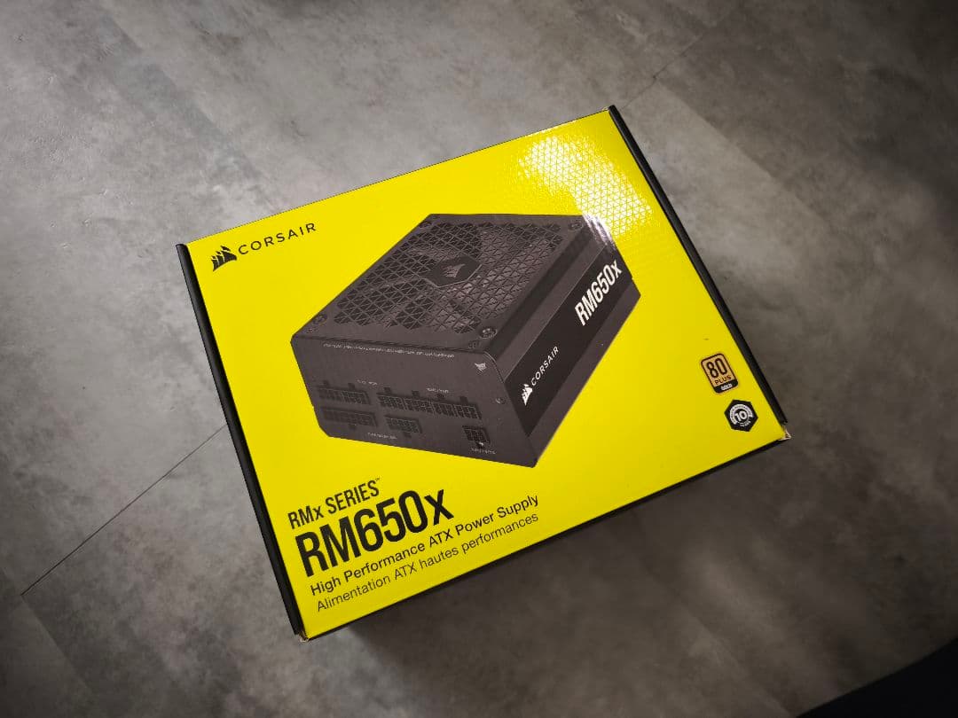 CORSAIR RM650x 高性能ATX電源