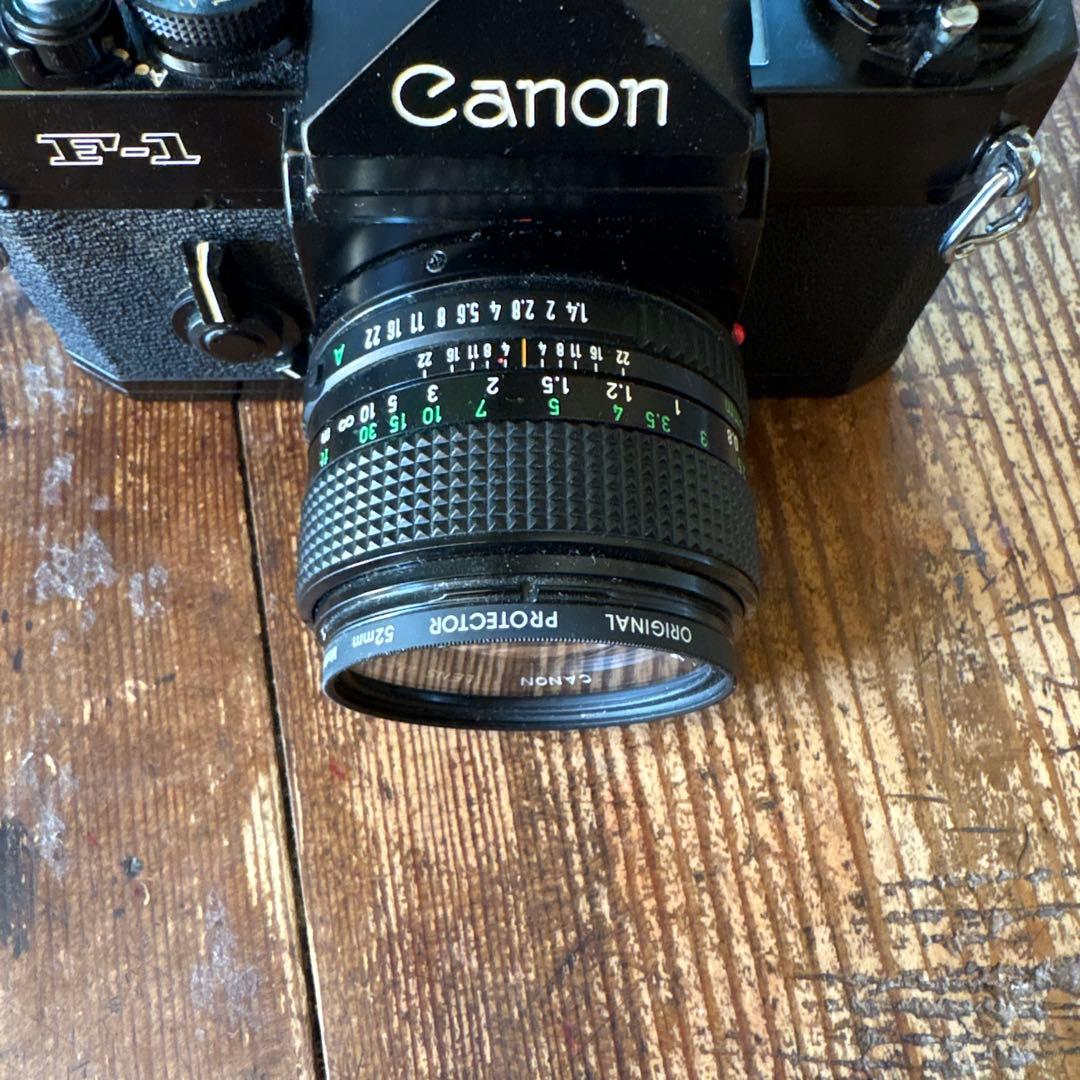 実働機 Canon F-1 FD50mm F1.4 作例あり