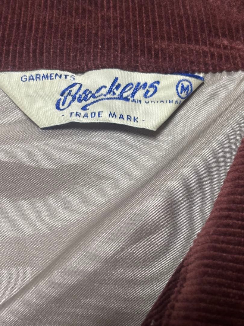 バッカーズ Backers コーデュロイ インディアン FFA チェーンステッチ