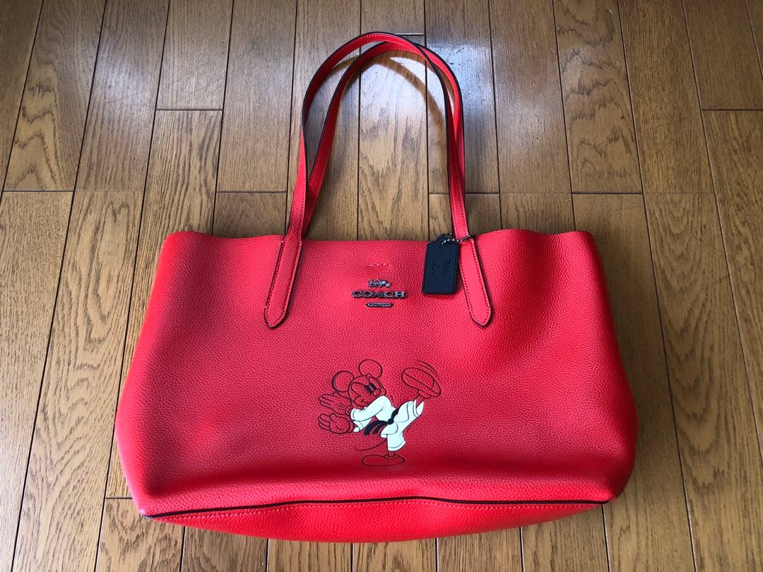 新品未使用　COACH×Disney トートバッグ 東京オリンピック　ミッキー