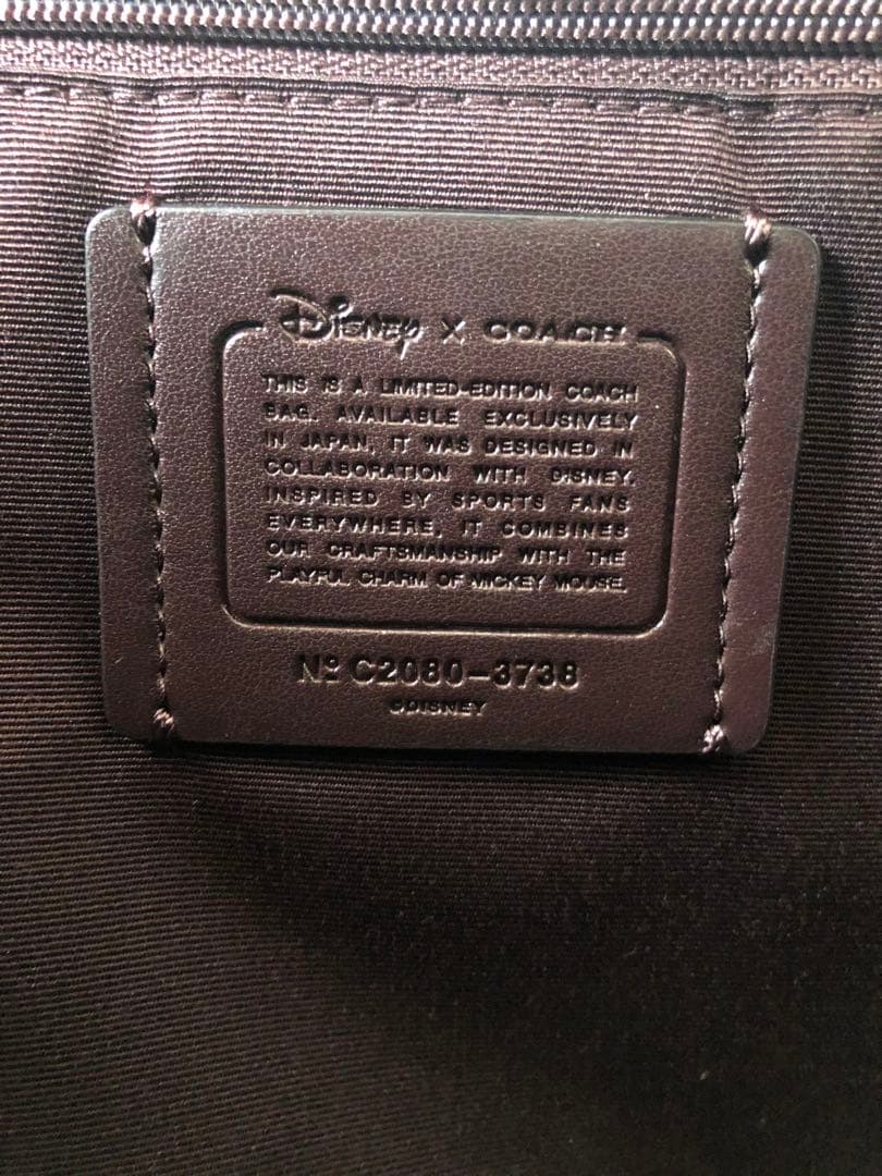 新品未使用　COACH×Disney トートバッグ 東京オリンピック　ミッキー