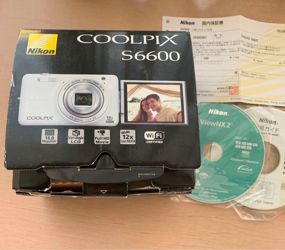 デジタルカメラ Nikon COOLPIX S6600