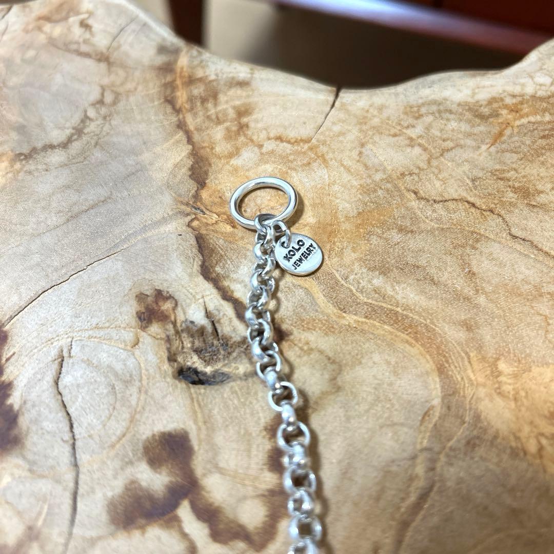 XOLO JEWELRY Round Link Bracelet シルバー925