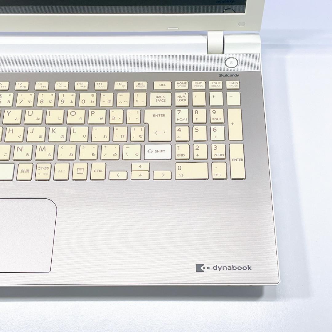 ブルーレイOK書類作成に最適❣️快適SSD✨ゴールド✨東芝ノートPC薄型カメラ