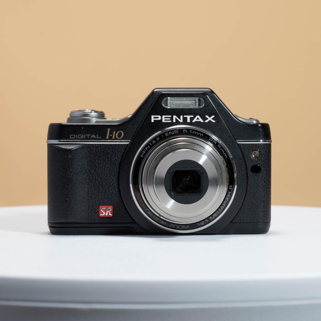 【レトロ可愛い】PENTAX DIGITAL optio I-10 ブラック