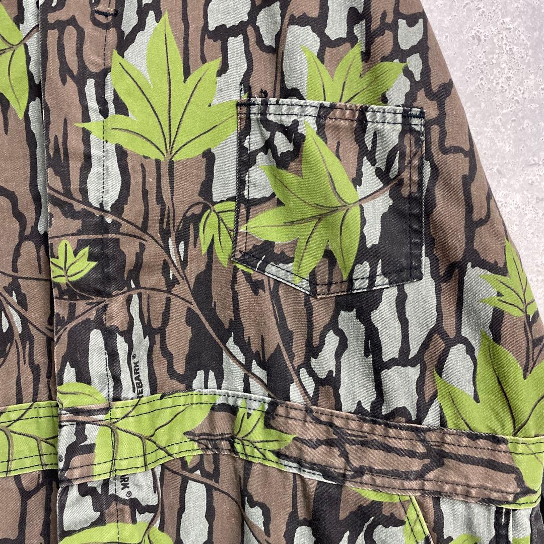 TREBARK 80〜90s USA製カモフラージュ　つなぎオールインワン2XL