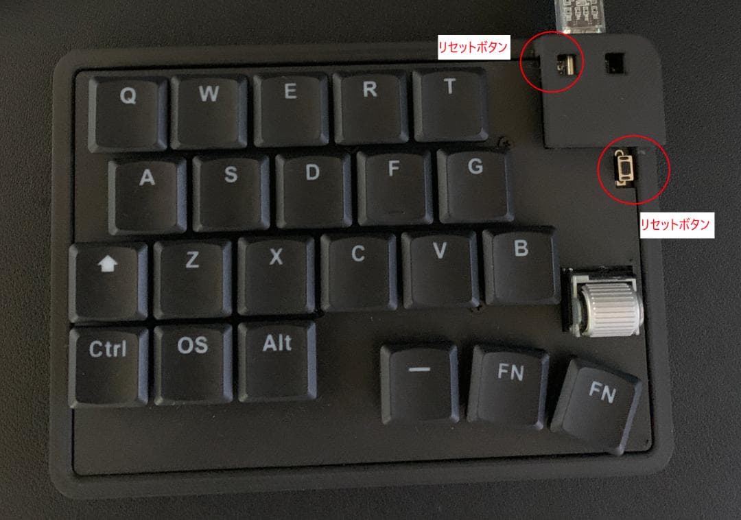 無線キーボード　Zonkey（マットブラック）