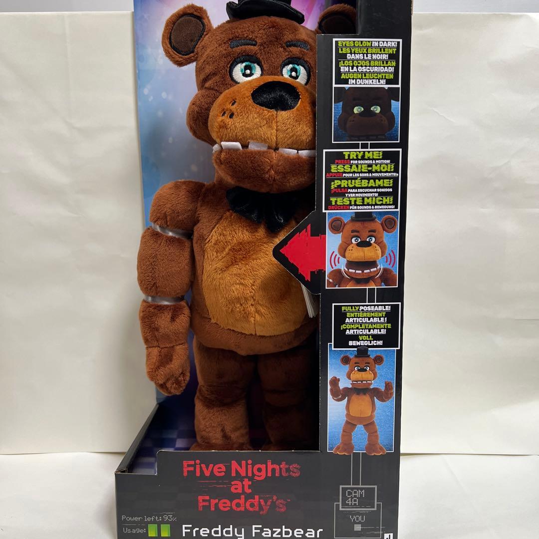 ファイブナイツアットフレディーズ フレディ　ぬいぐるみ　トーキング　アクション