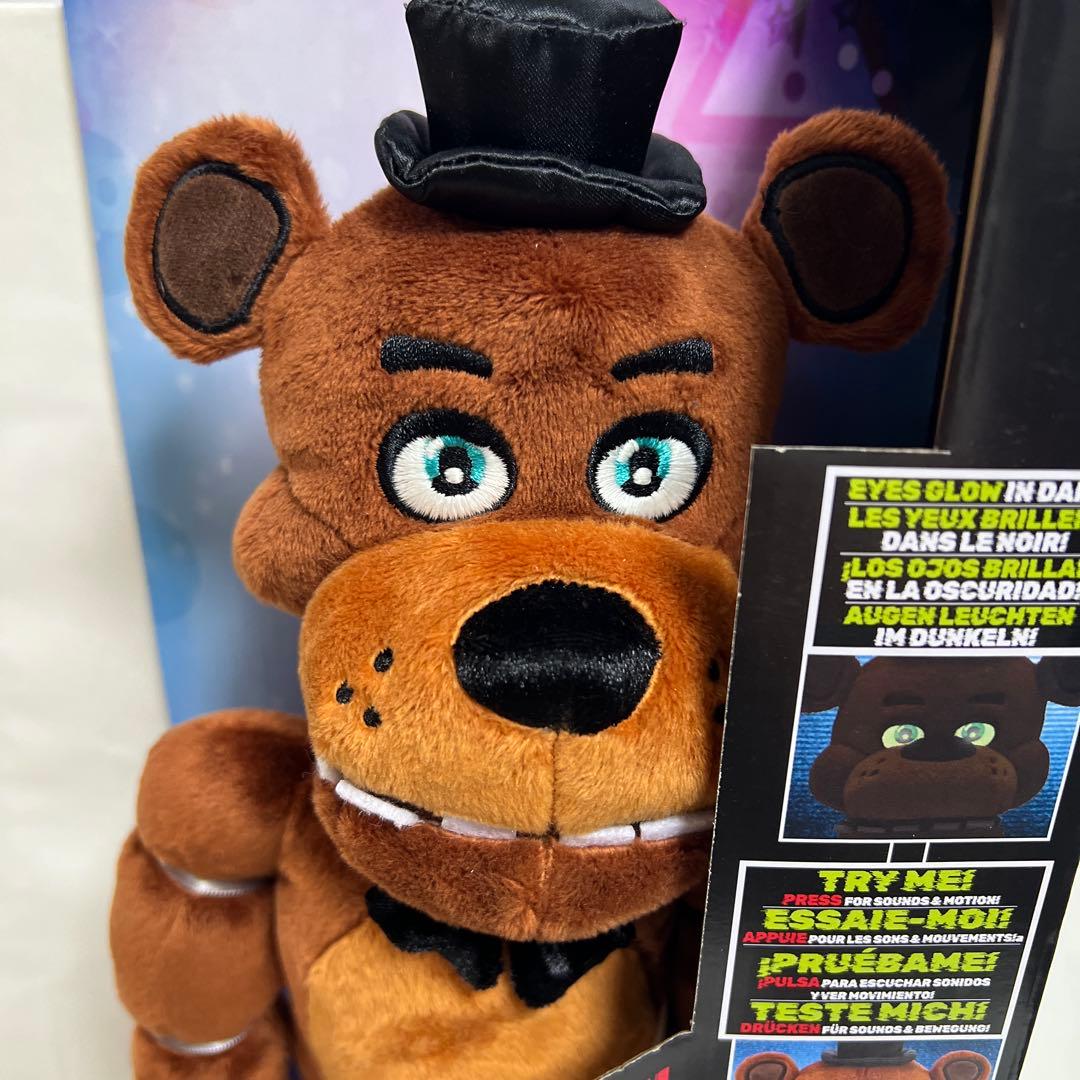 ファイブナイツアットフレディーズ フレディ　ぬいぐるみ　トーキング　アクション
