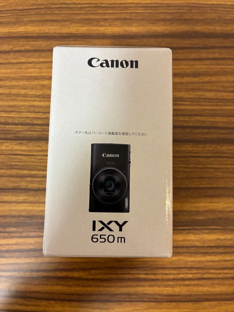 Canon IXY 650 m コンパクトデジタルカメラ　ブラック