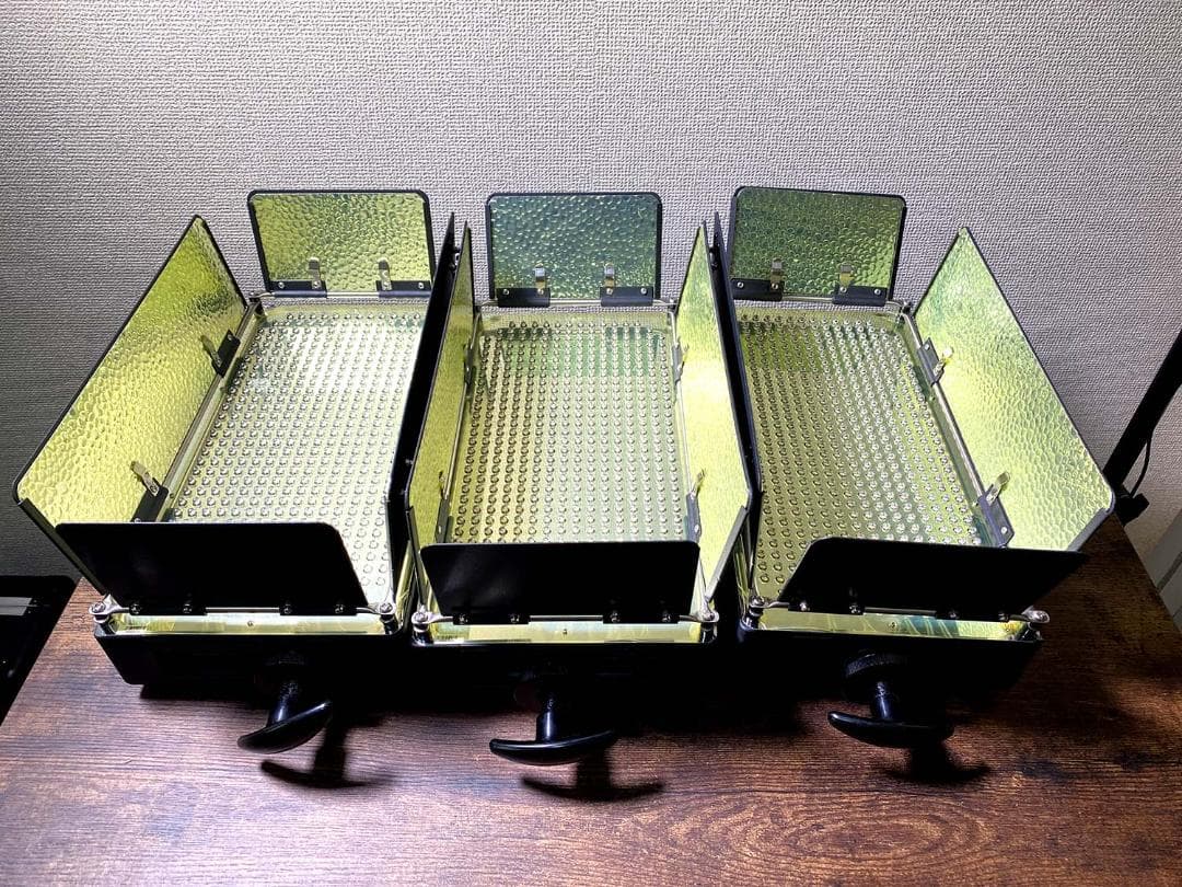 プロ用LED照明キット（IKAN ID500) 3灯キット（ファンレス静音）