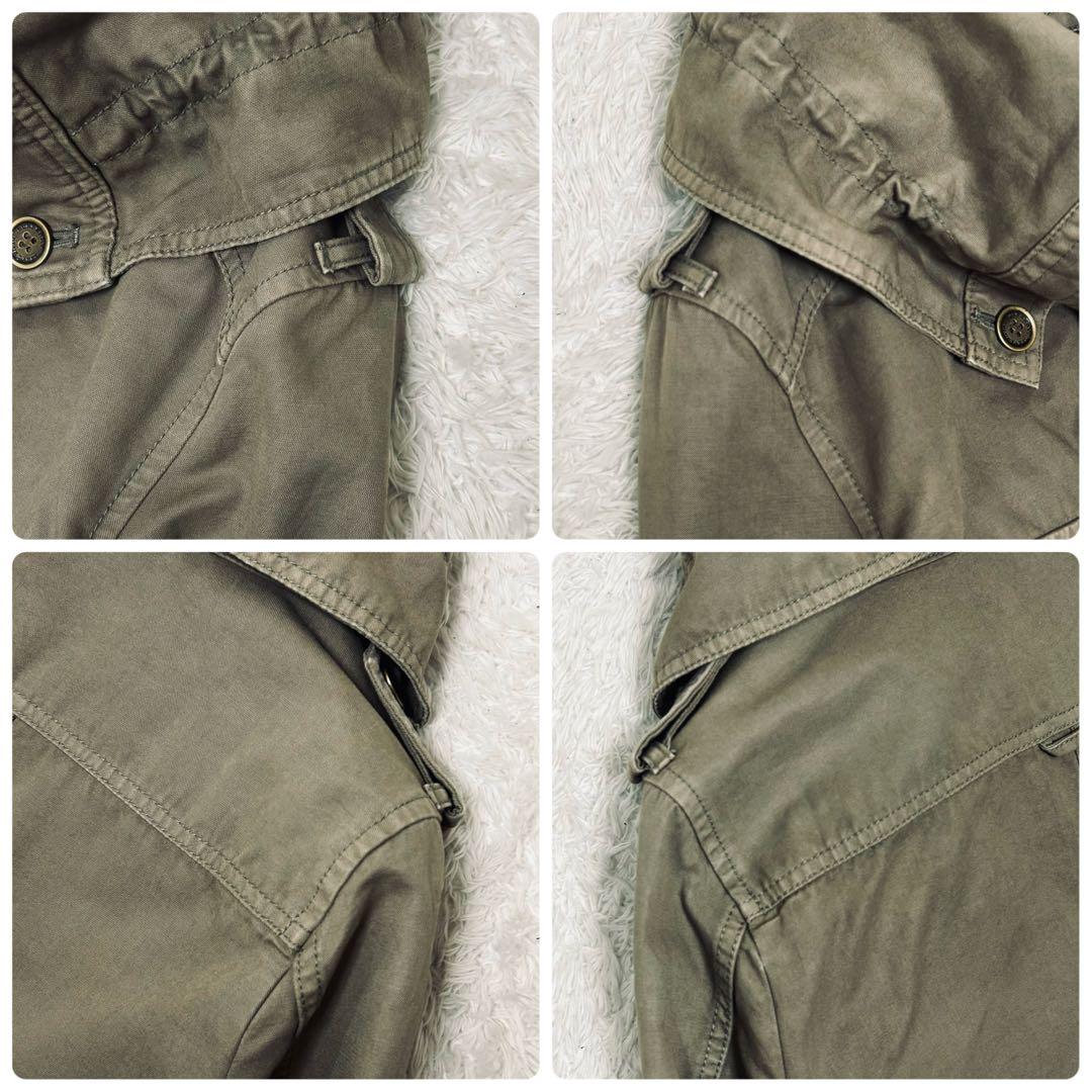 y2k 00s バーバリーブルーレーベル モッズコート ミリタリー ノバチェック