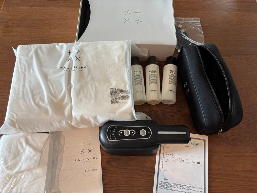 ※掲載9/11まで※【ほぼ未使用】セルキュア4T++ ローション、コットンセット