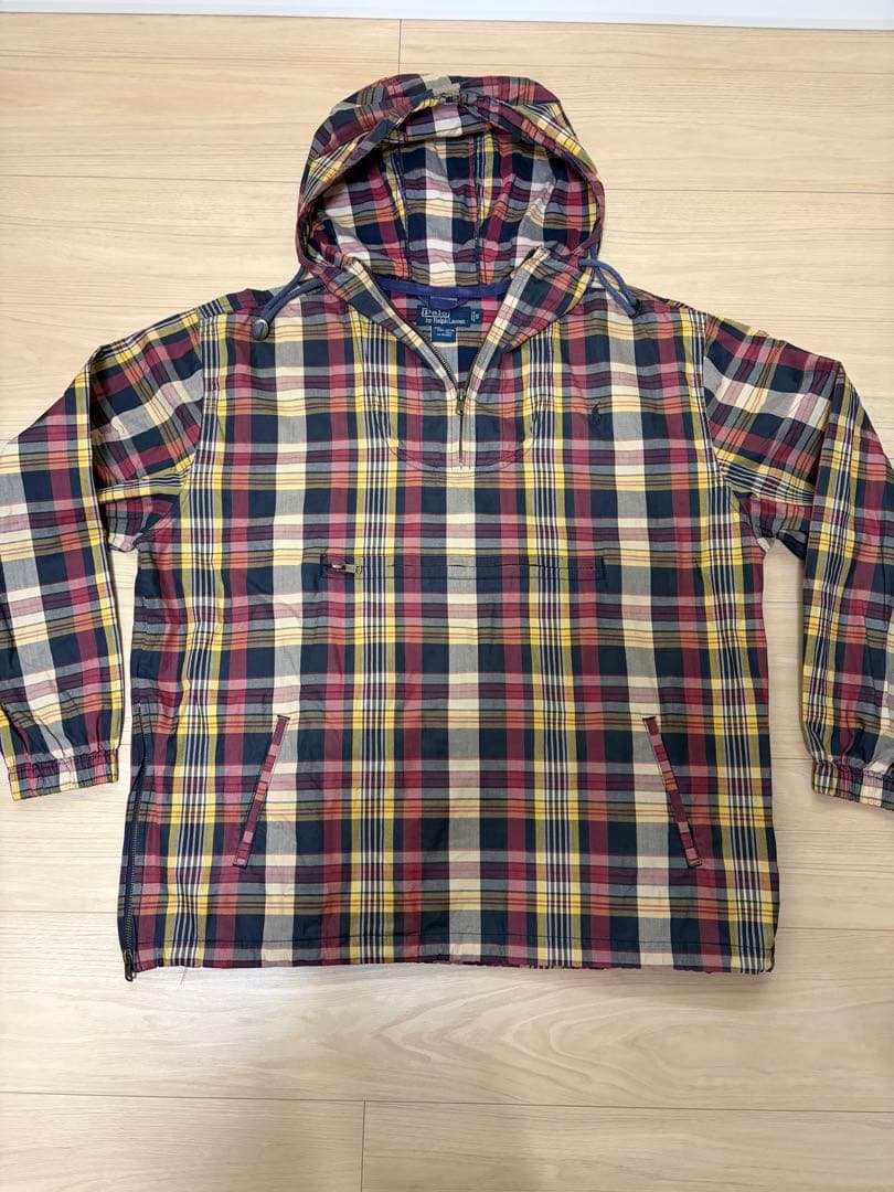 90s ラルフローレン アノラックパーカー POLO プルオーバー