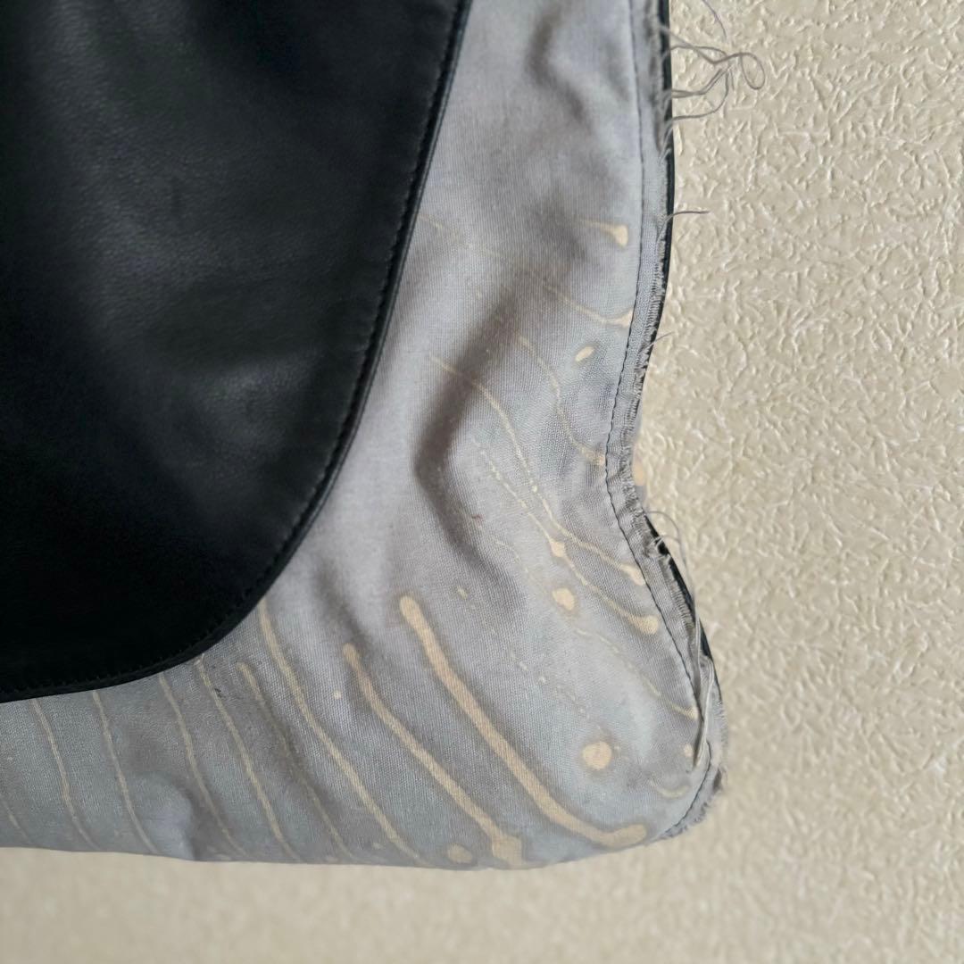 Mariana Mendez マリアナ・メンデス トートバッグ 黒革×布