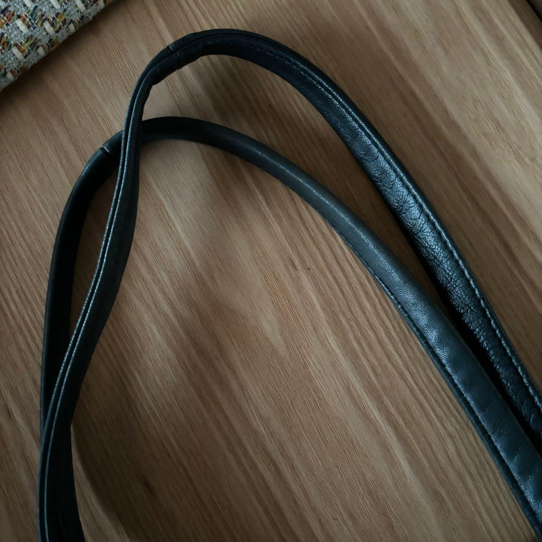 Mariana Mendez マリアナ・メンデス トートバッグ 黒革×布