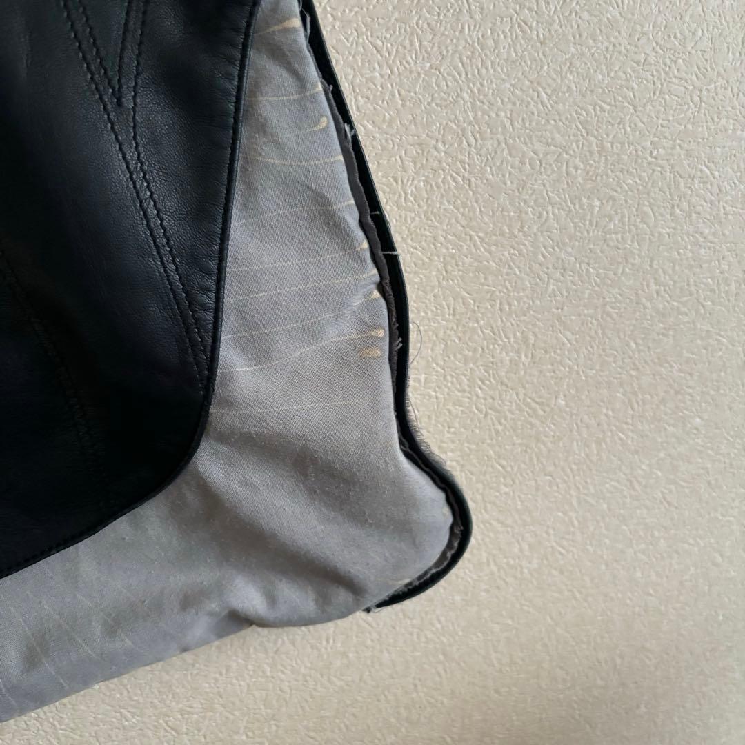 Mariana Mendez マリアナ・メンデス トートバッグ 黒革×布