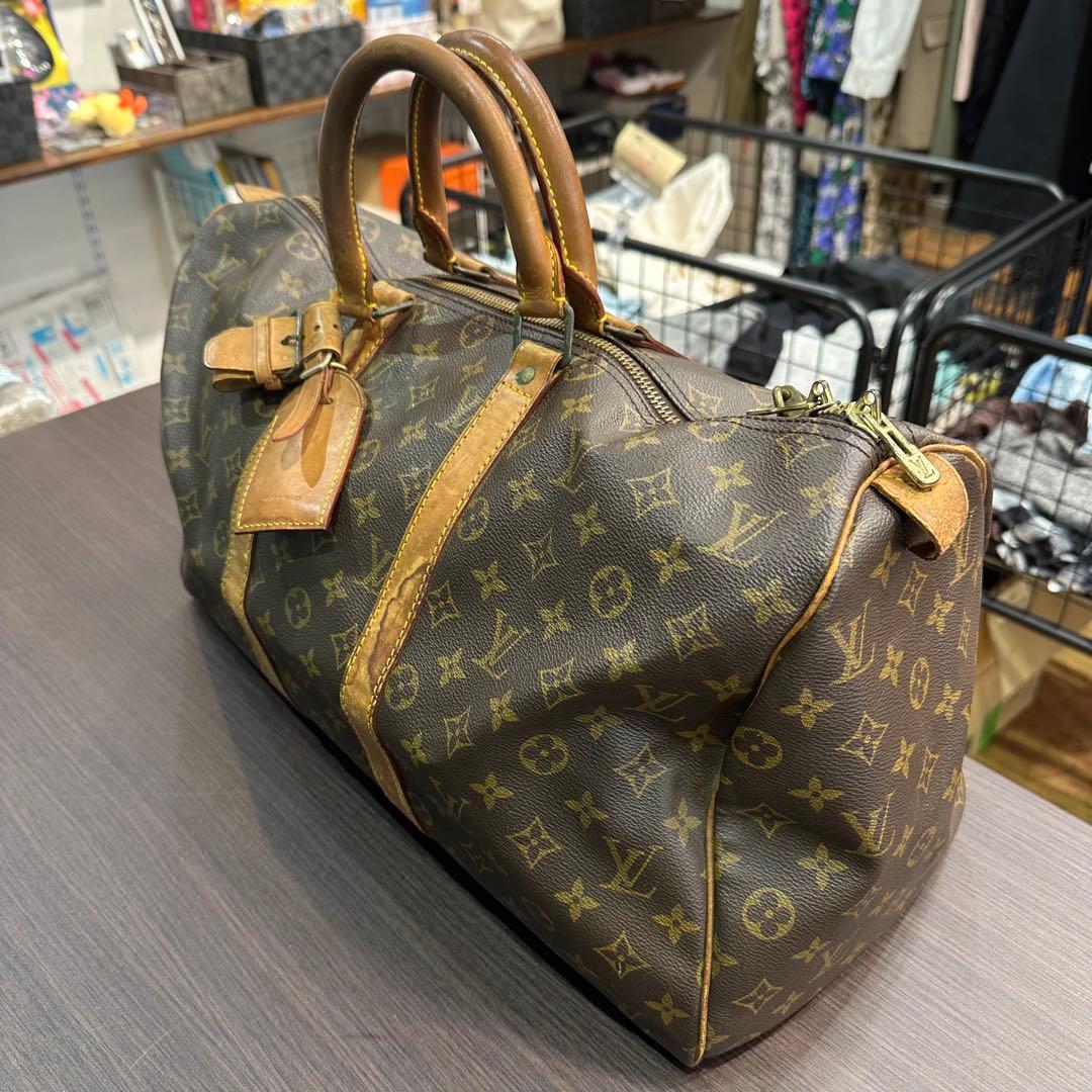 LOUIS VUITTON ルイヴィトン モノグラム ボストンバッグ 幅45