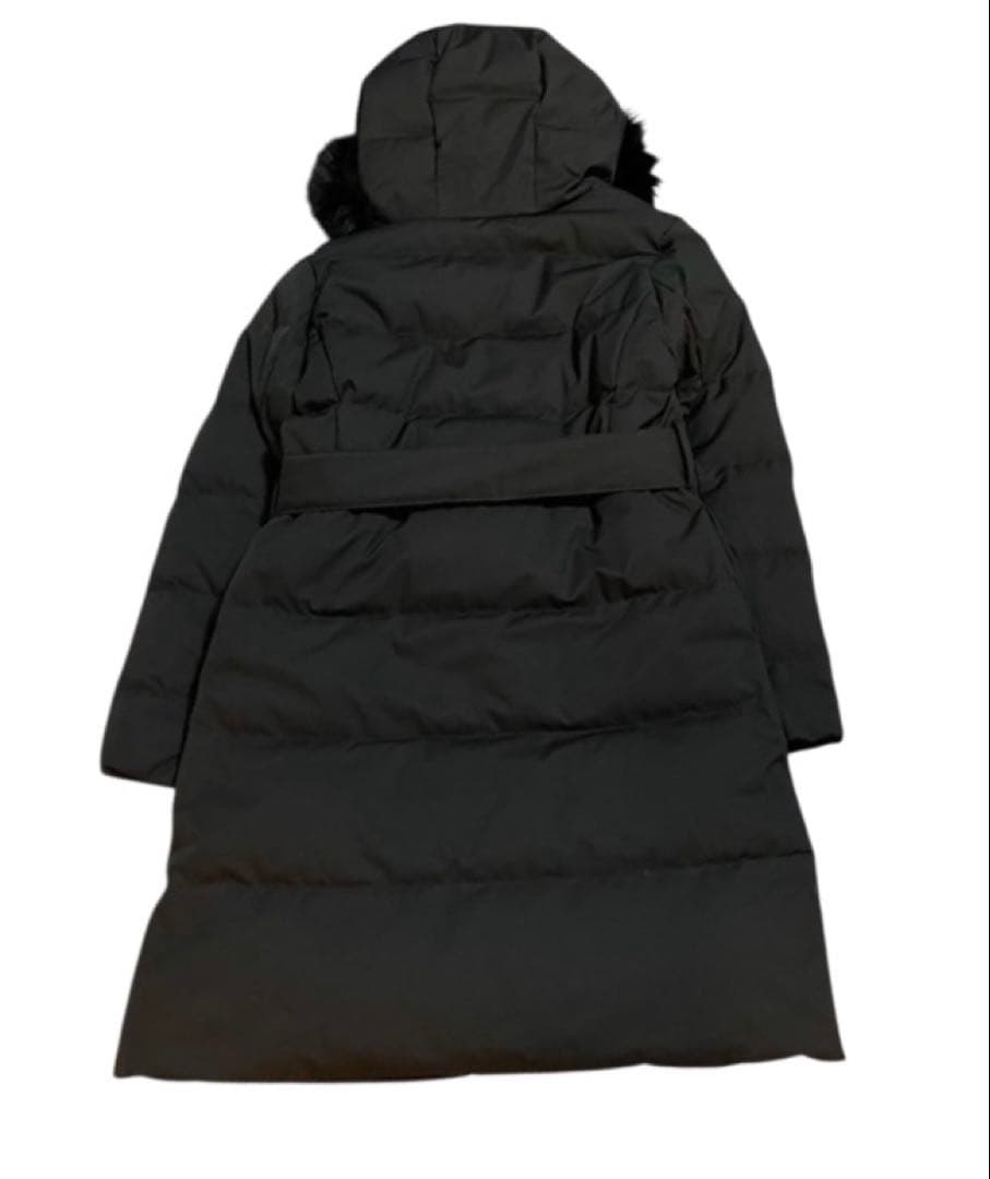 MERCURYDUO 2wayダウンジャケット リバーシブルフォックスファー 黒