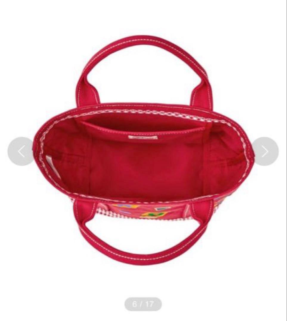 【新品未使用タグ付き】MIKI HOUSE ミキハウスベアトートバッグ レッド