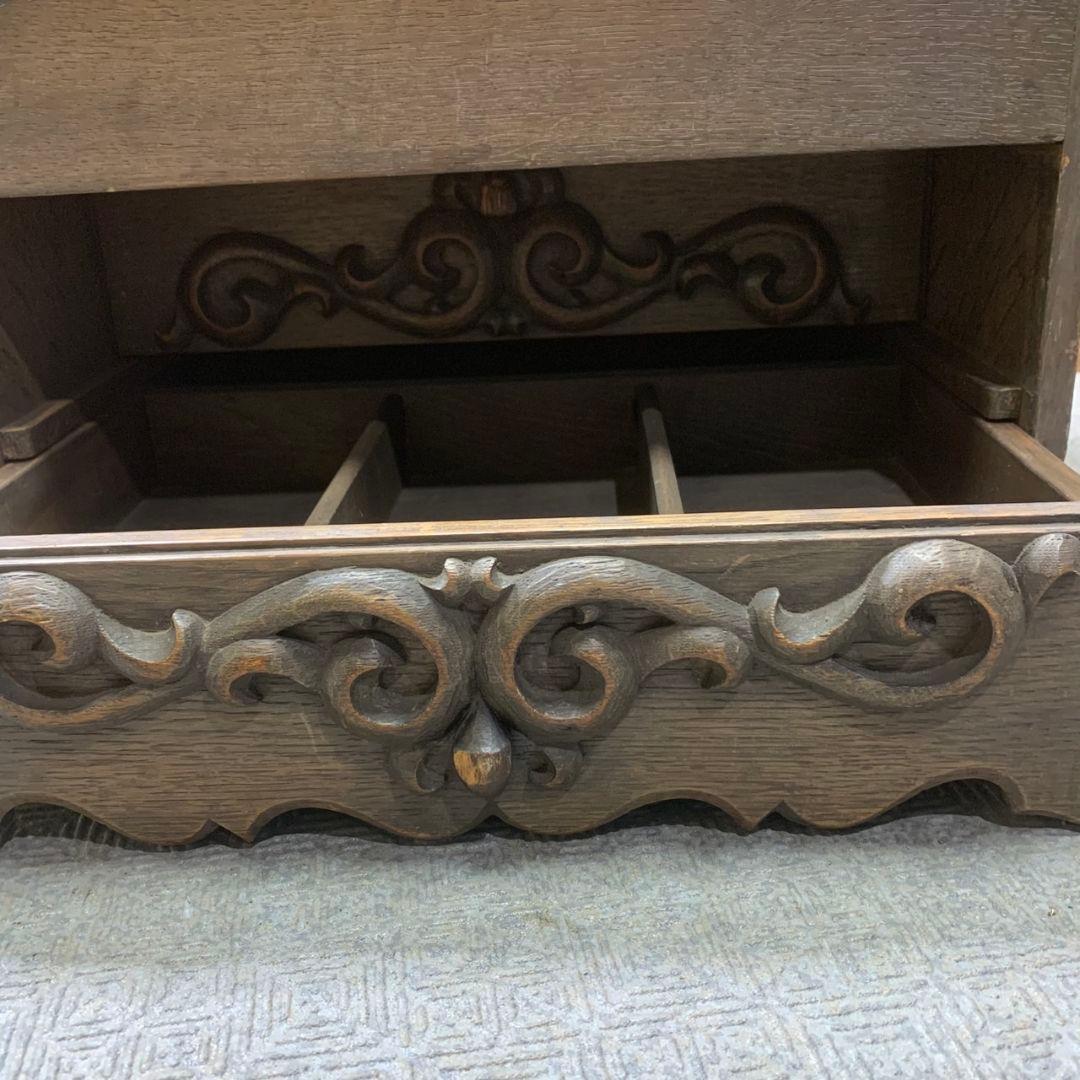 J579 アンティークボックス 裁縫箱 永田良介家具