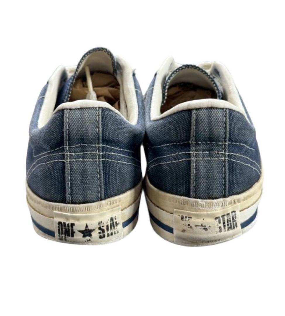 USA製 コンバース ワンスター ネイビーキャンバス US8 26.5㎝