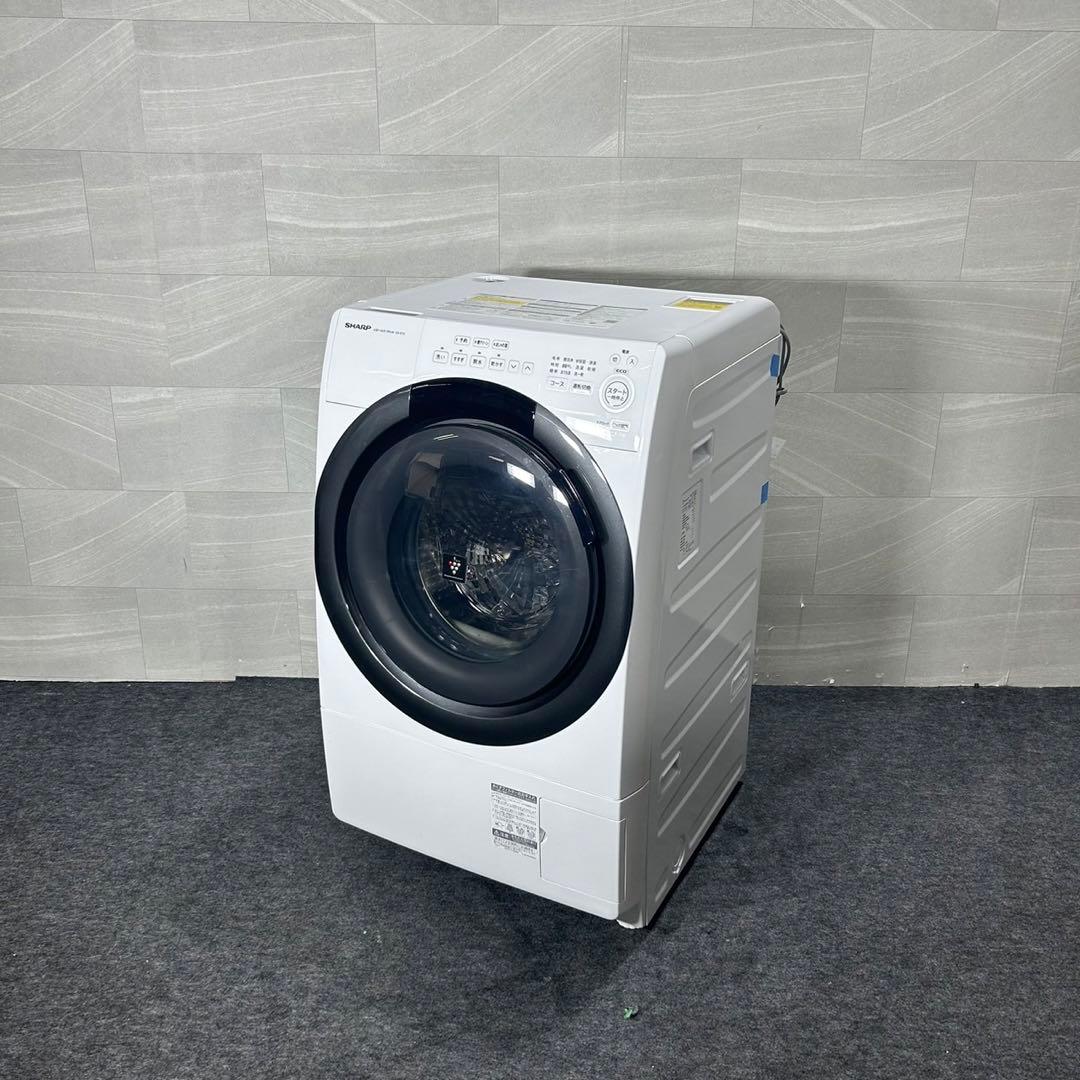 SHARP ドラム式洗濯機 ES-S7G-WL 7kg 2022年 d3126