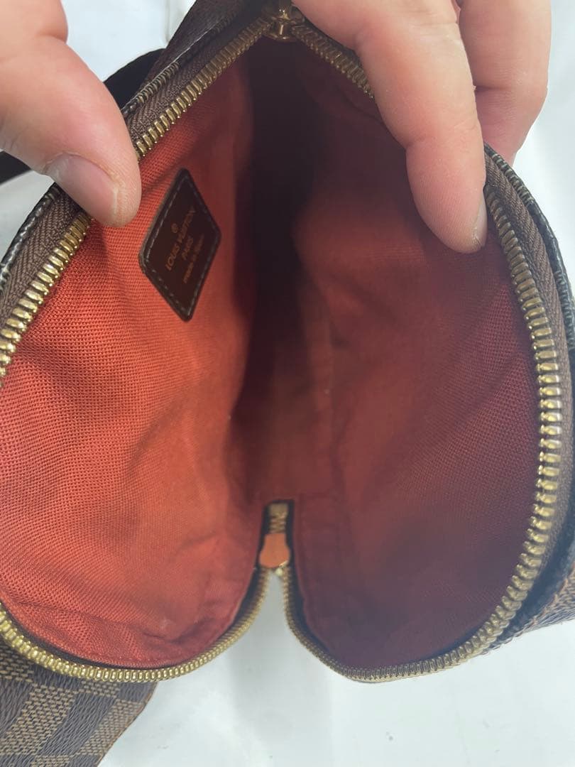 ルイ・ヴィトン ダミエ・エベヌ ジェロニモス ボディバッグ