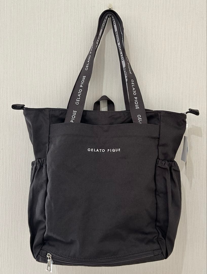 ジェラートピケ　2way ママリュック