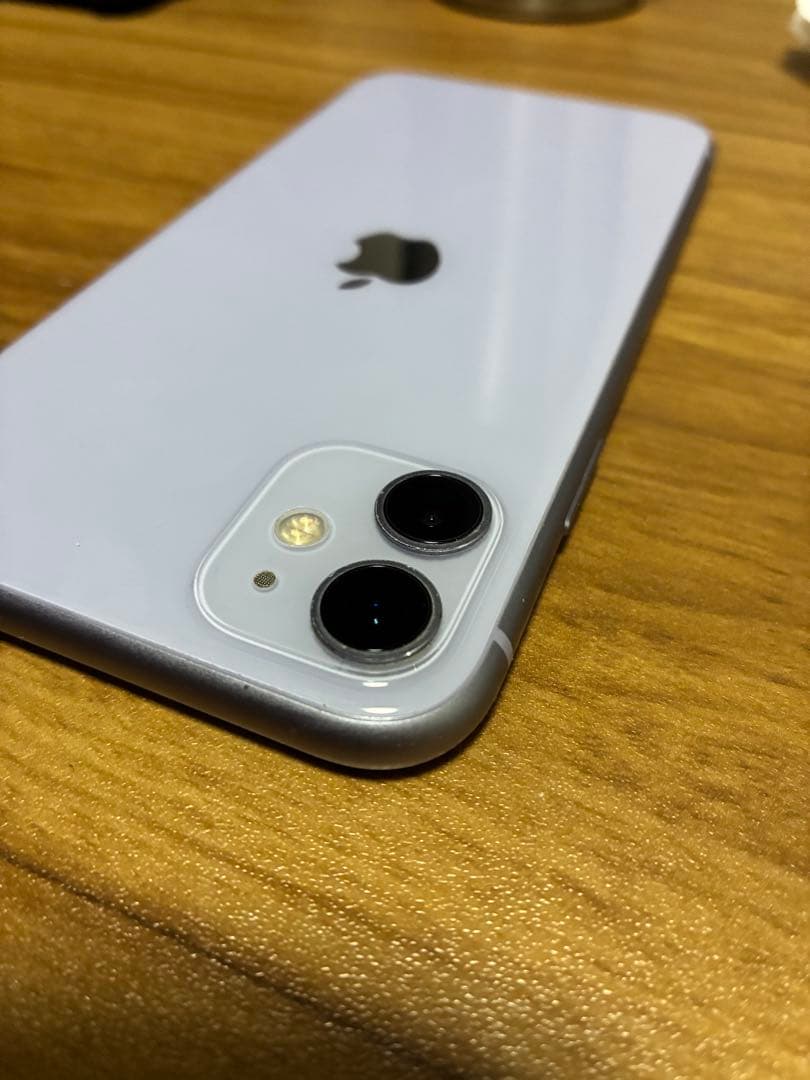 【美品】Apple iPhone 11 パープル 本体