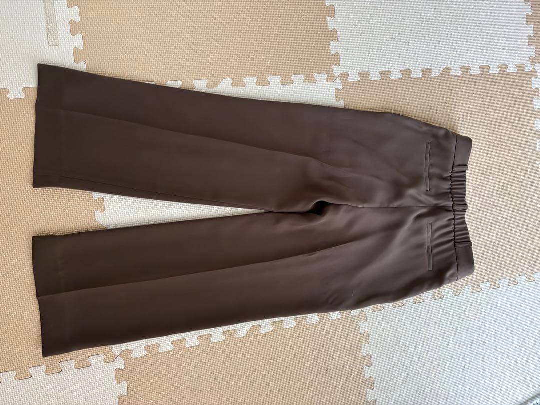 AOKI×Oggi★MEWORK ブラウン系2パンツスーツ7号