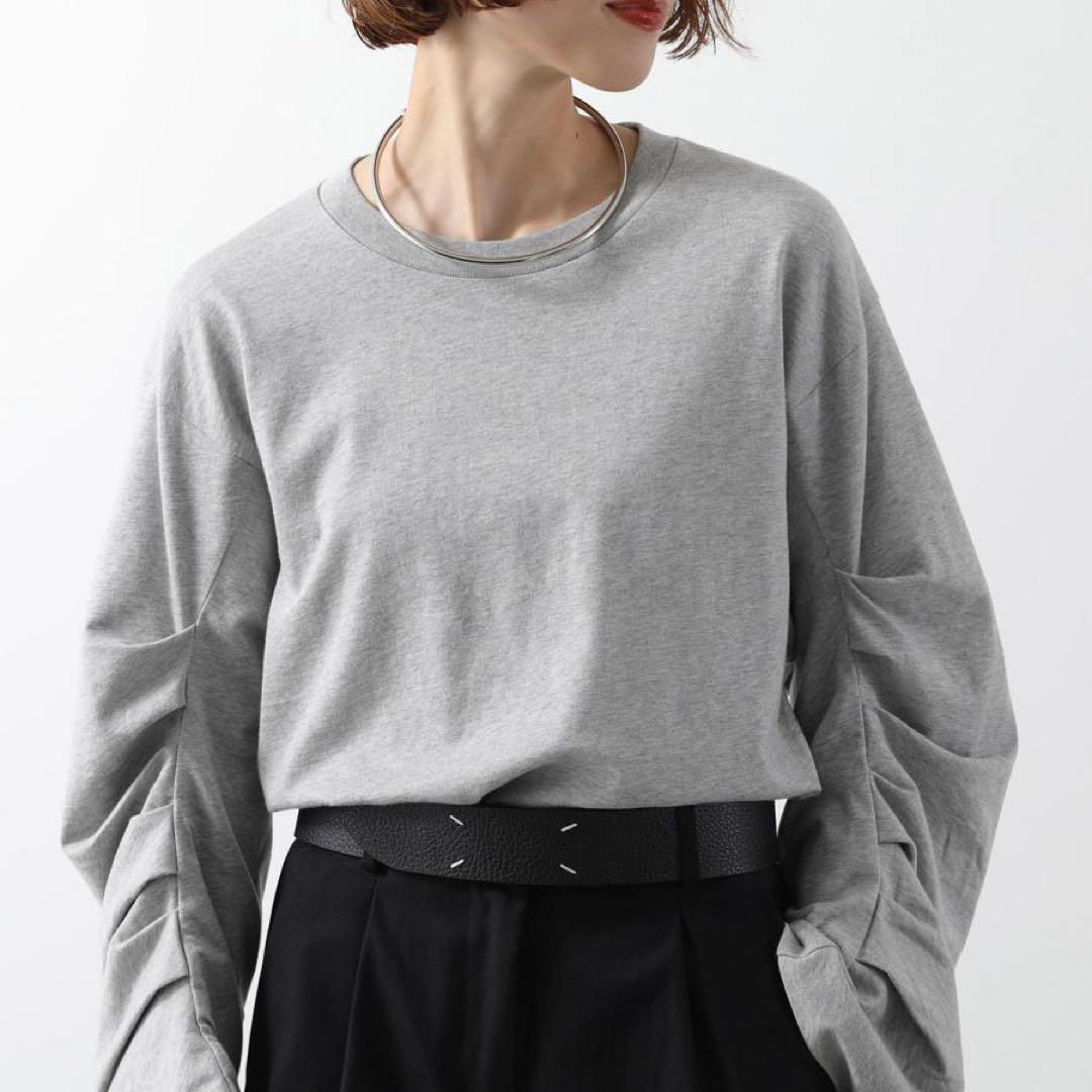 Margiela メゾン マルジェラ 25SS レザー ベルト ステッチ 黒