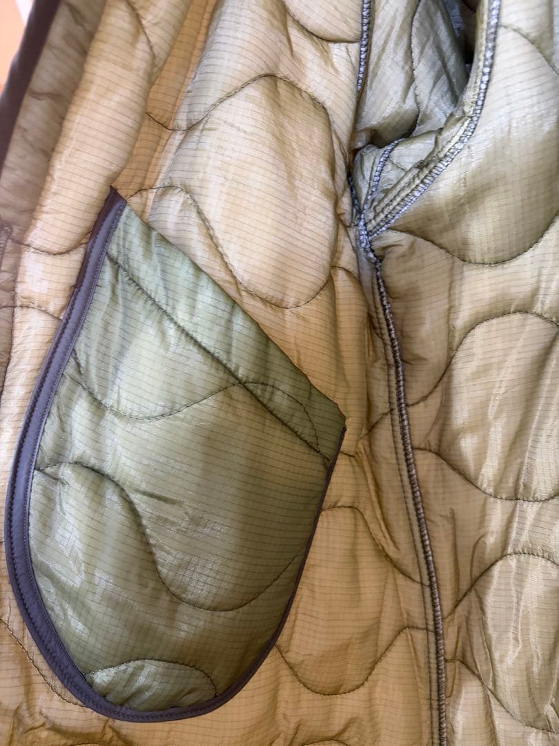 風み SARO ミリタリーライナーキルティング　ロングコート　サロ