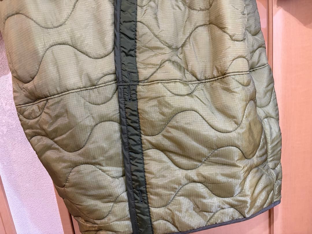 風み SARO ミリタリーライナーキルティング　ロングコート　サロ