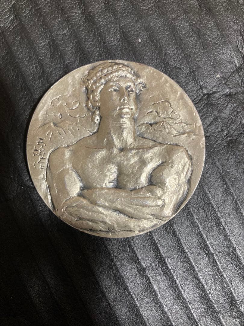 1972年札幌冬季オリンピック記念メダル　純銀　約104g