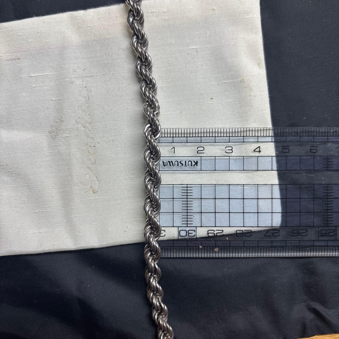 AVALANCHE シルバー925 ツイストチェーン ネックレス 約45cm