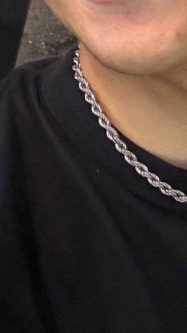 AVALANCHE シルバー925 ツイストチェーン ネックレス 約45cm