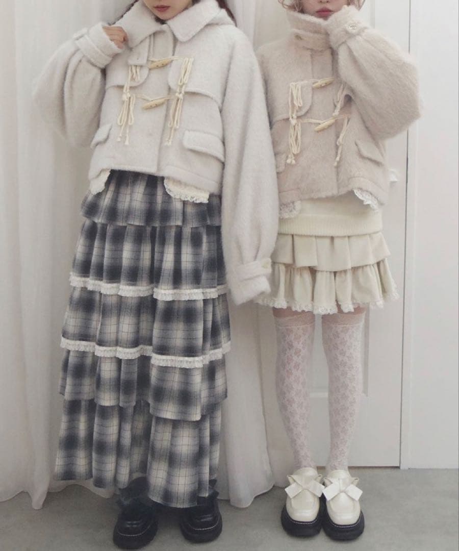 ダッフルコート コート milk shaggy Duffle Coat