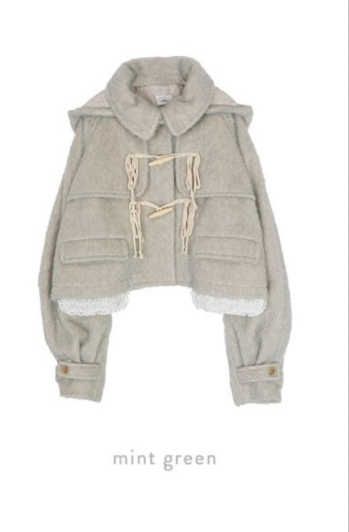 ダッフルコート コート milk shaggy Duffle Coat