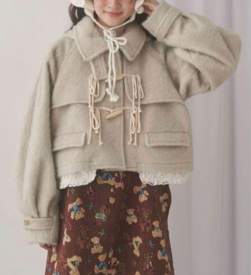 ダッフルコート コート milk shaggy Duffle Coat