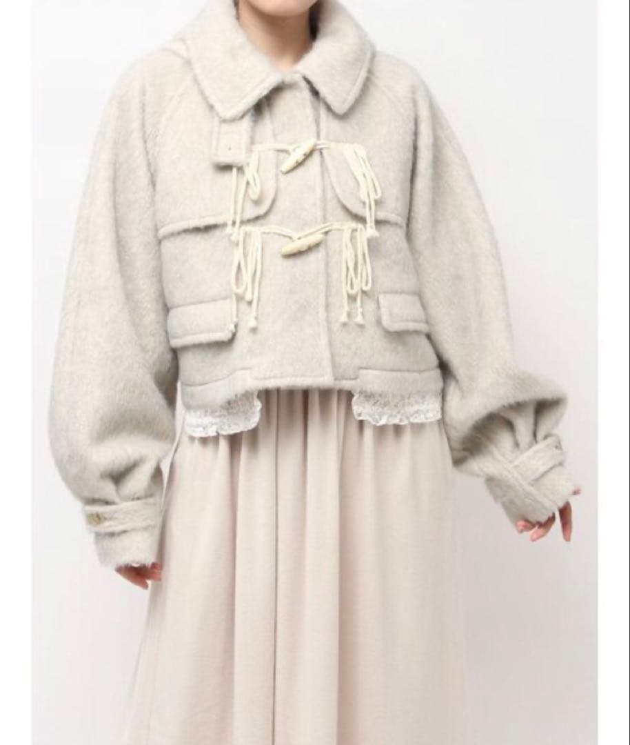 ダッフルコート コート milk shaggy Duffle Coat
