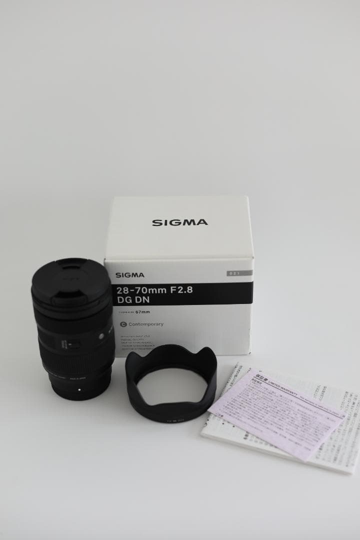[美品] SIGMA 28-70mm F2.8 DG DN レンズ Eマウント用