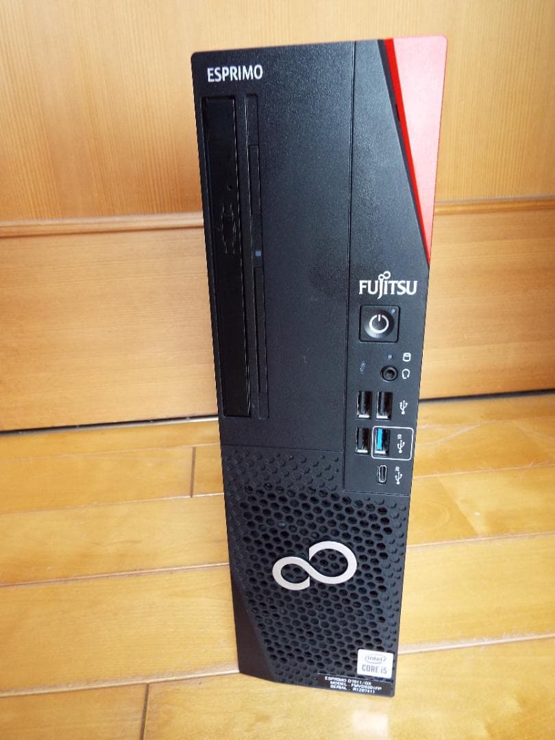 Windowsデスクトップ ESPRIMO D7011/GX i5-10500 32G SSD512G+HD