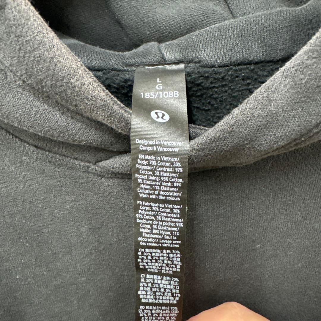 Lululemon フーディパーカー Lサイズ