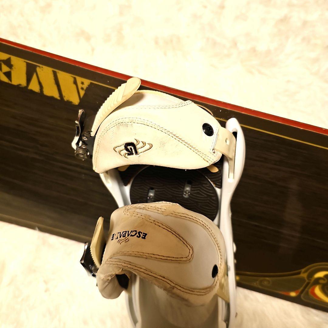 BURTON アベニュー スノーボード 板 スティレット バインディング 143