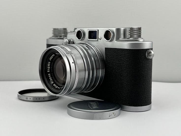 ★極上美品の訳アリ★ NICCA 3-F型＋NIKKOR-H.C 50mm F2