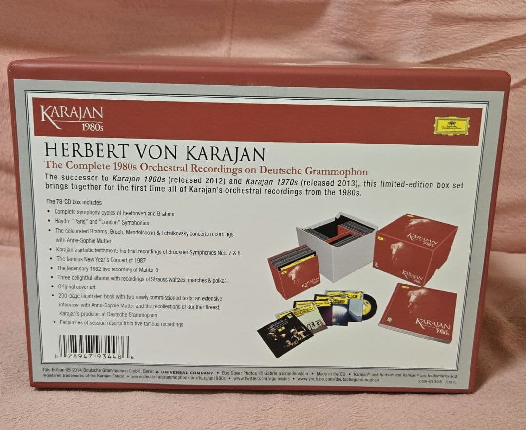 廃盤 Karajan 1980s＜初回完全生産限定盤＞