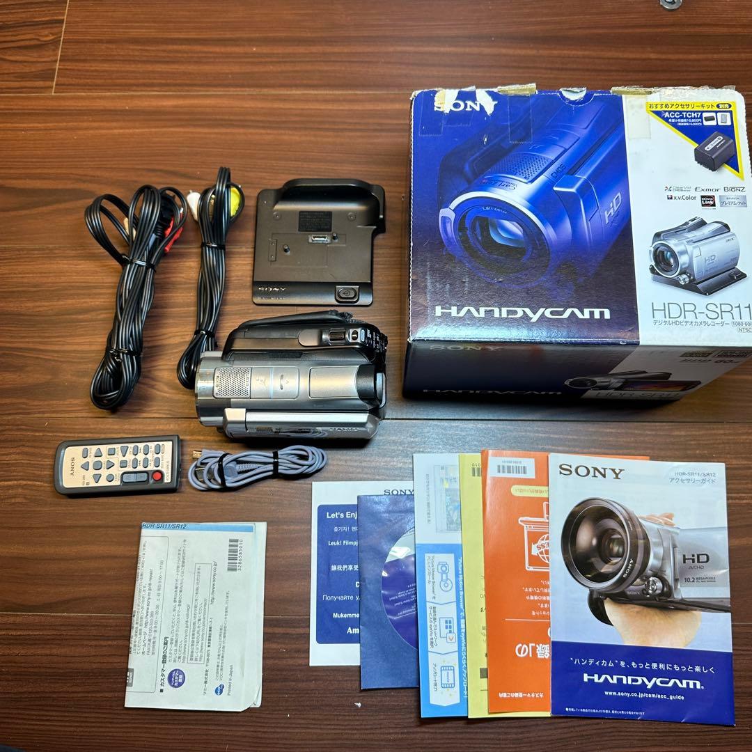 SONY HDR-SR11 ビデオカメラ 2257