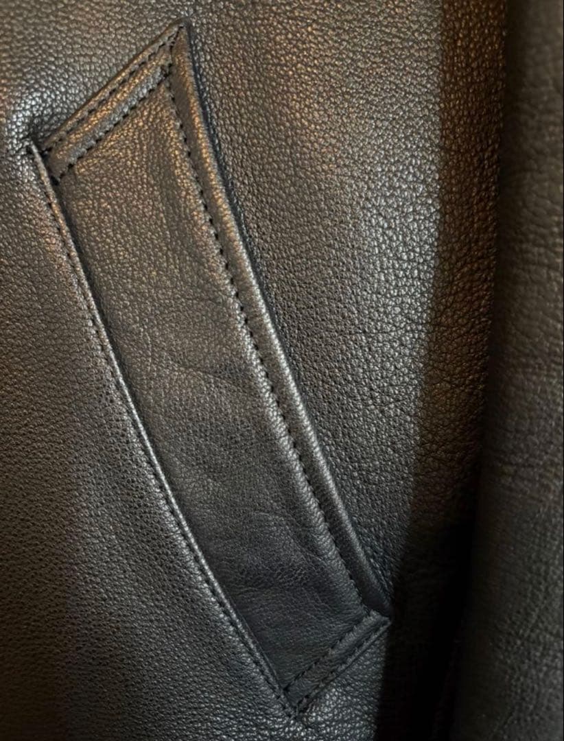 【RATS】レザージャケット　黒　Lサイズ